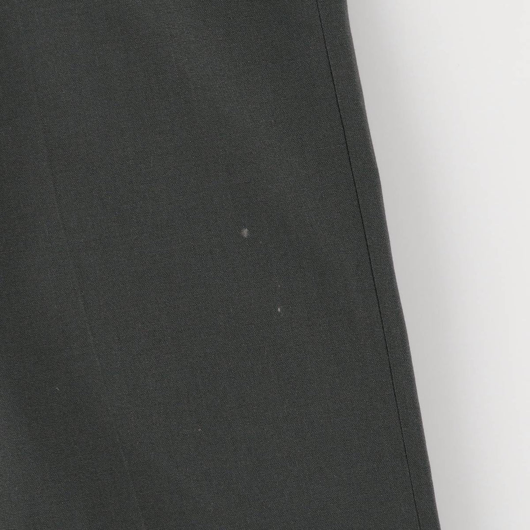 Vintage 1960'S military dress pants/slacks, made in the USA, size 32L, men's size W32. polyester Green type dark green Vintage Second Hand
