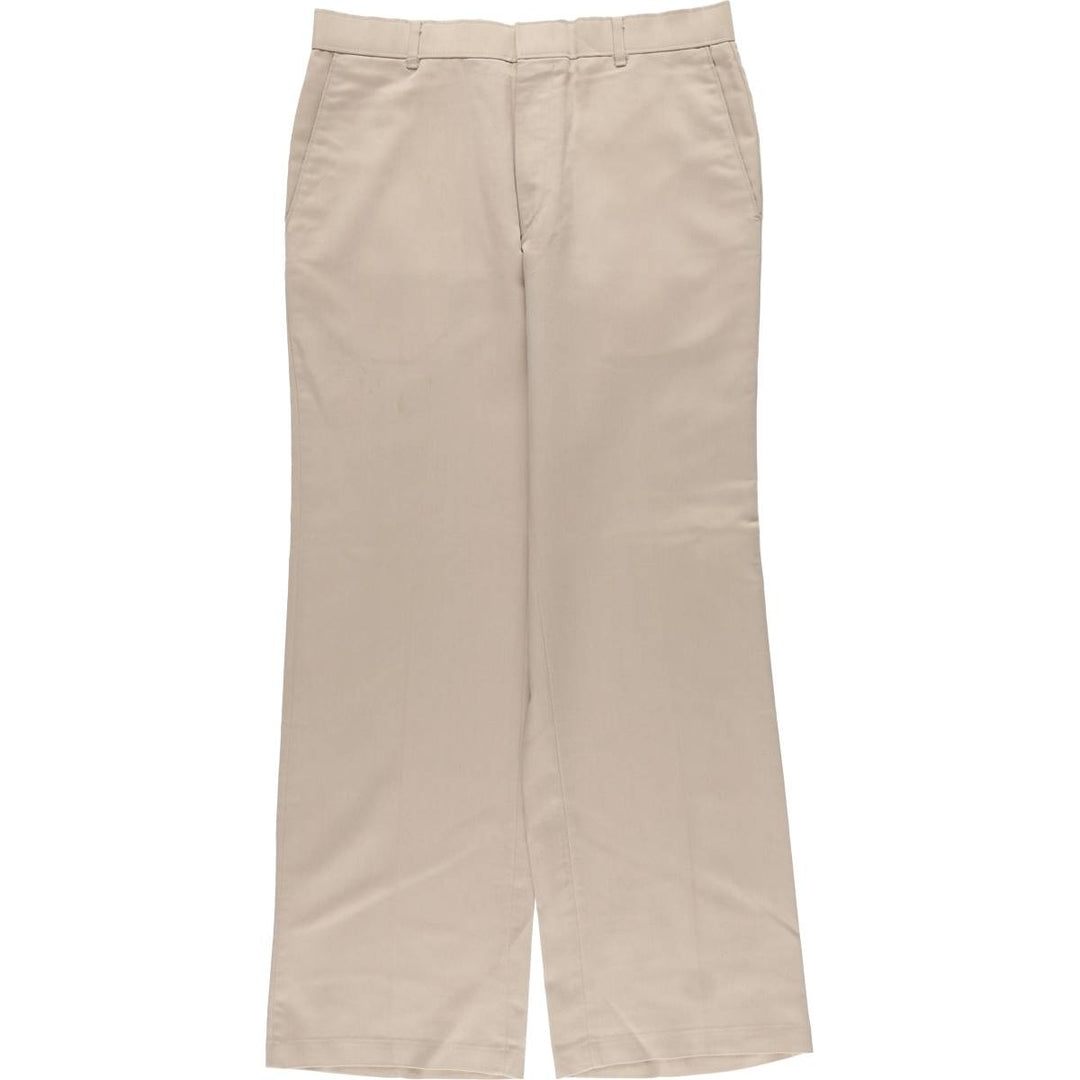 Vintage 80s-90'S Levi's Action Slacks Sta-Press slacks, made in the USA, men's size W32. unclear Beige type Vintage Second Hand