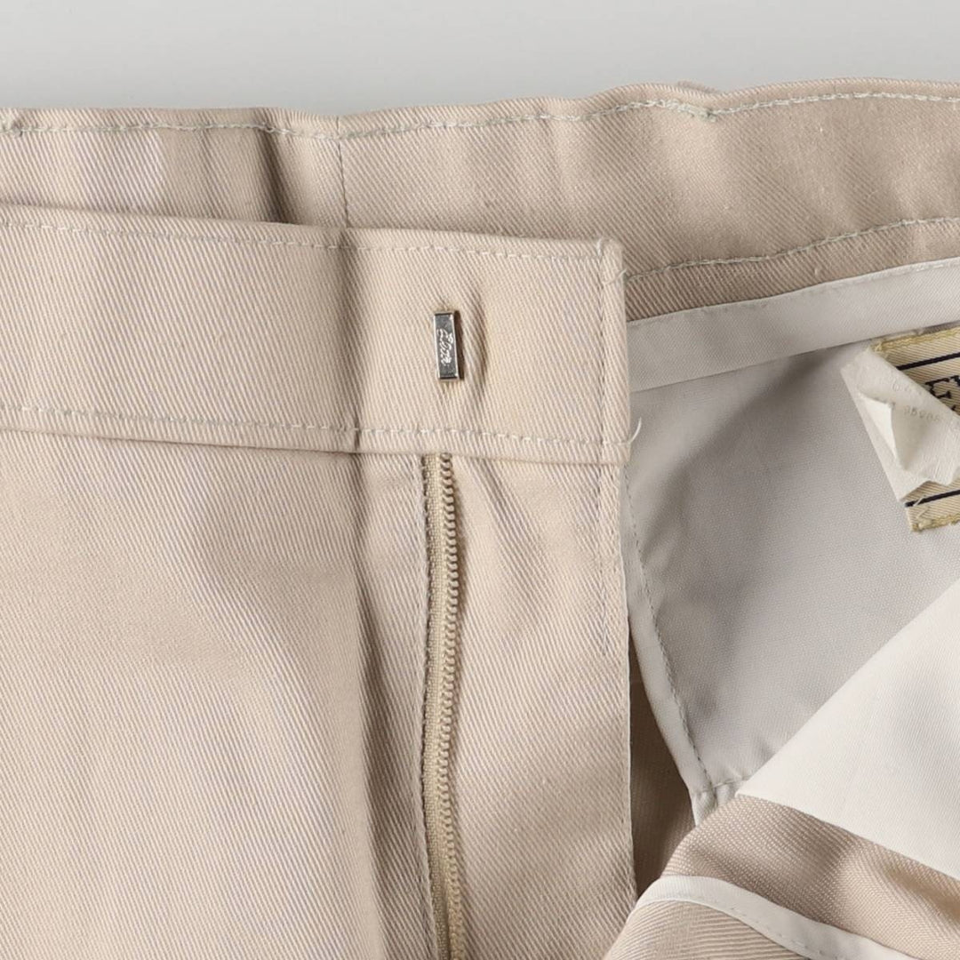 Vintage 80s-90'S Levi's Action Slacks Sta-Press slacks, made in the USA, men's size W32. unclear Beige type Vintage Second Hand