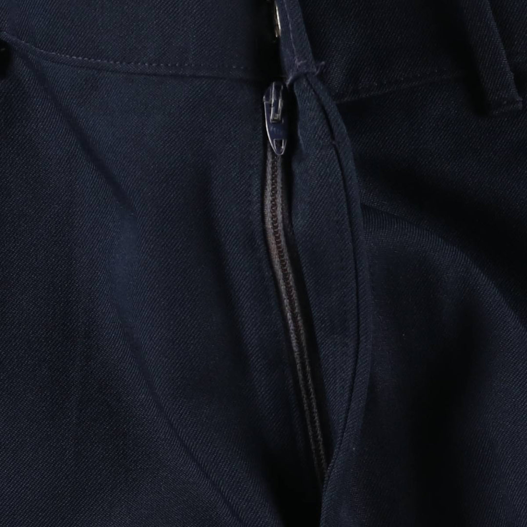 80'S Levi's ACTION SLACKS STA-PREST Sta-Prest slacks pants for men, size W34, vintage unclear navy blue type Vintage Second Hand