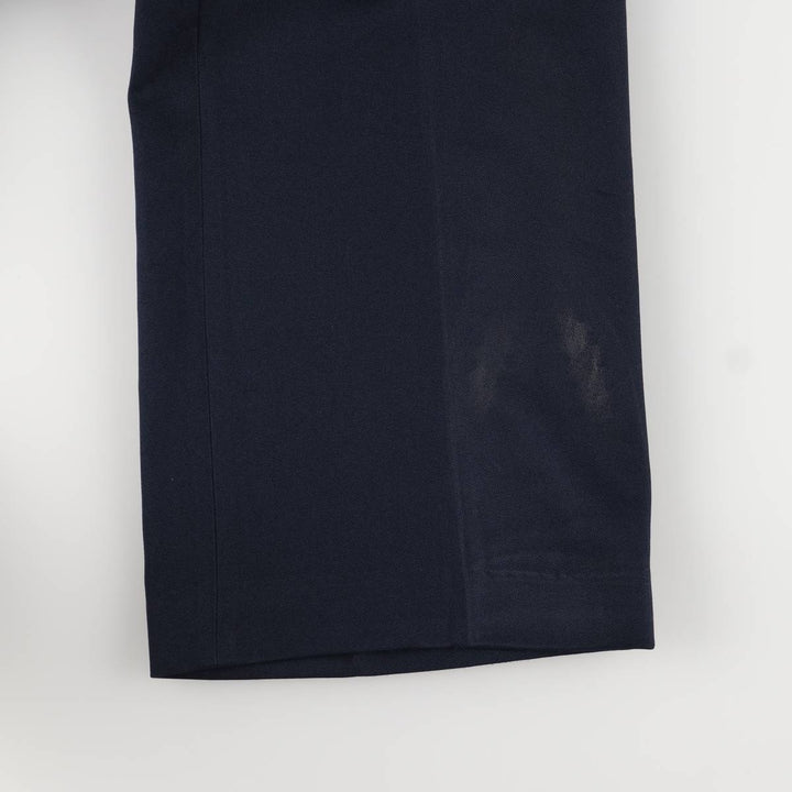 80'S Levi's ACTION SLACKS STA-PREST Sta-Prest slacks pants for men, size W34, vintage unclear navy blue type Vintage Second Hand
