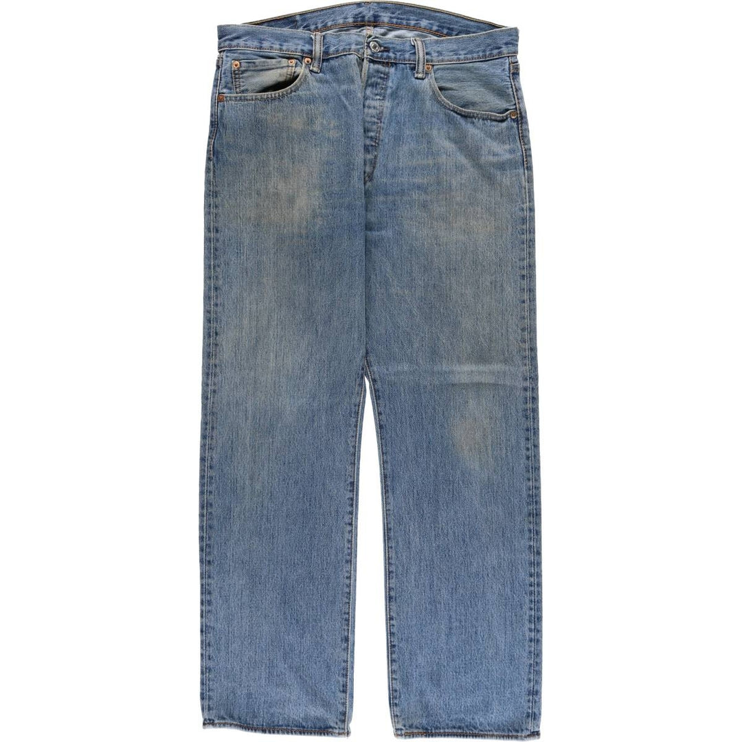 Levi's 501 straight denim pants for men, size W35 cotton blue type Vintage Second Hand