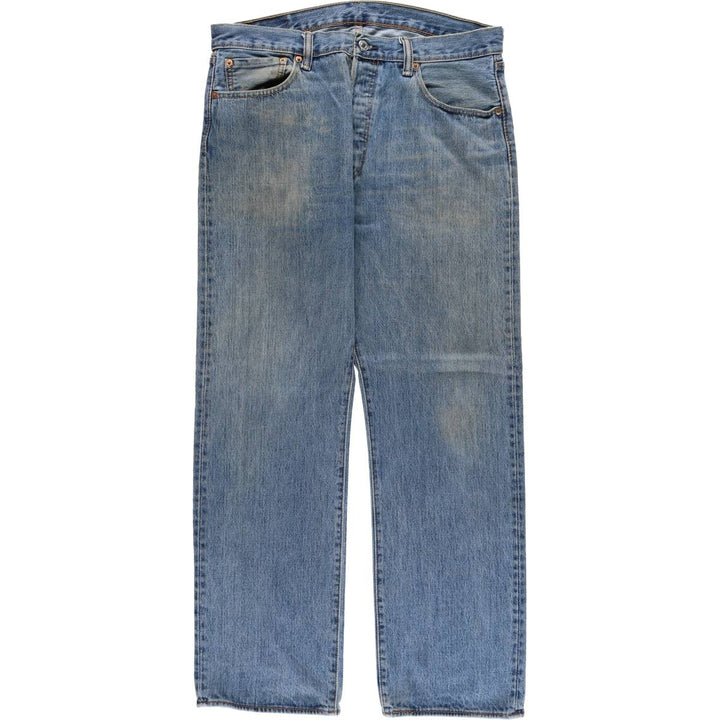 Levi's 501 straight denim pants for men, size W35 cotton blue type Vintage Second Hand