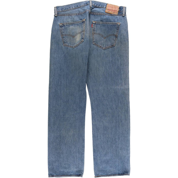 Levi's 501 straight denim pants for men, size W35 cotton blue type Vintage Second Hand