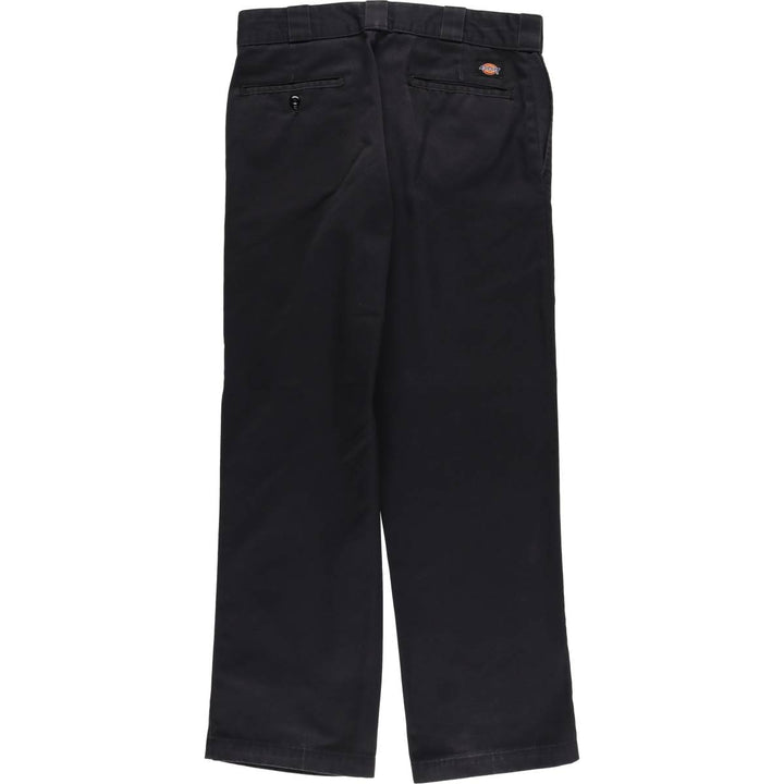 Dickies 874 Original Fit Work Pants, Men's, Size W33 polyester black type Vintage Second Hand