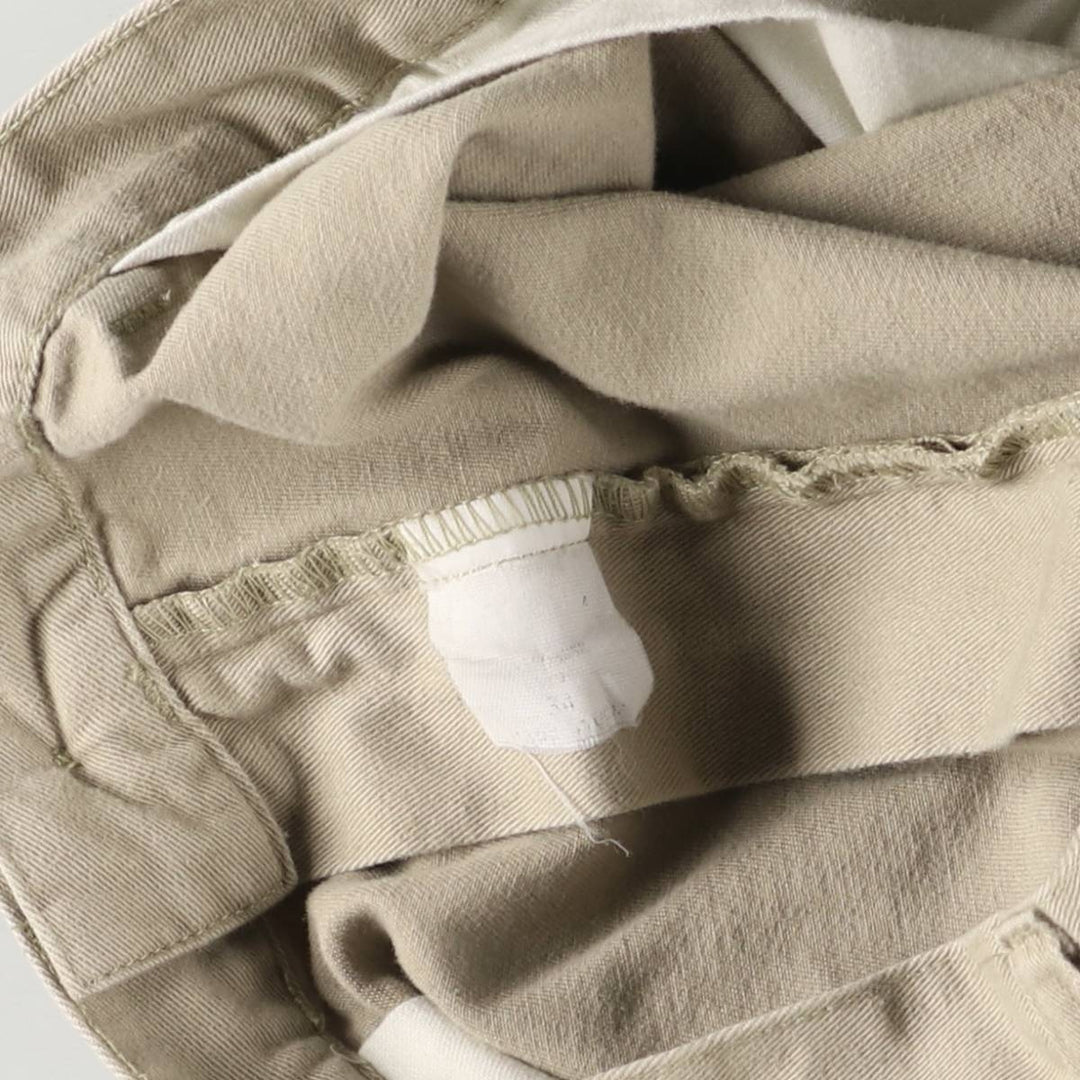 Ralph Lauren POLO by Ralph Lauren Two-pleat Chino Shorts, Men's Size W34 cotton Beige type Vintage Second Hand