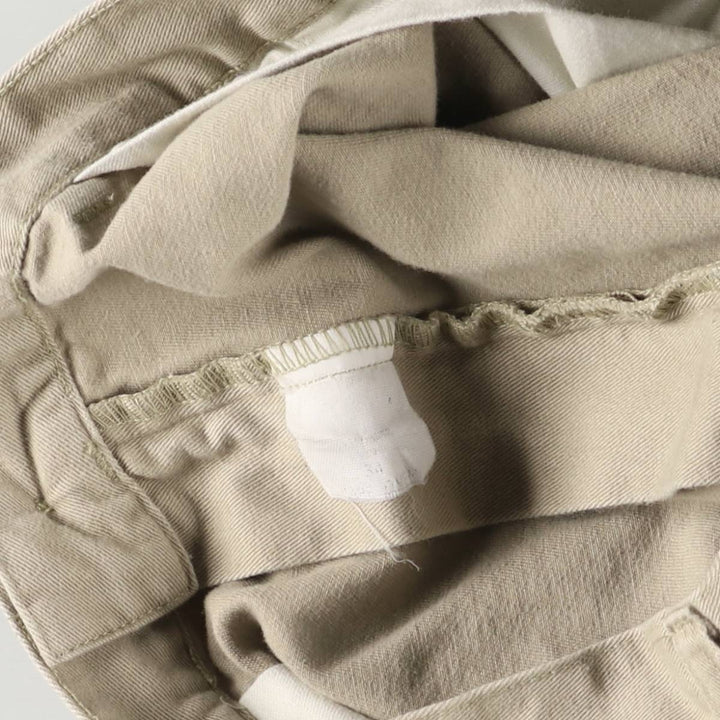 Ralph Lauren POLO by Ralph Lauren Two-pleat Chino Shorts, Men's Size W34 cotton Beige type Vintage Second Hand