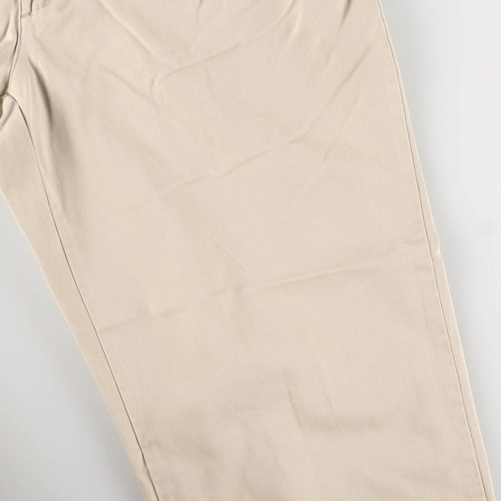 Ralph Lauren Polo Ralph Lauren Two-pleat Chino Pants Men's W30 cotton Beige type Vintage Second Hand