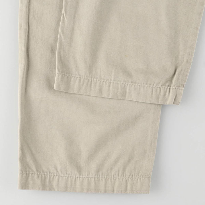 Ralph Lauren Polo Ralph Lauren Two-pleat Chino Pants for Men, W35 cotton Beige type Vintage Second Hand