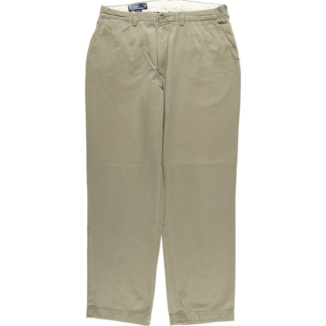 Ralph Lauren POLO by Ralph Lauren PROSPECT PANT Chino pants for men, equivalent to w36 cotton Khaki type beige Vintage Second Hand