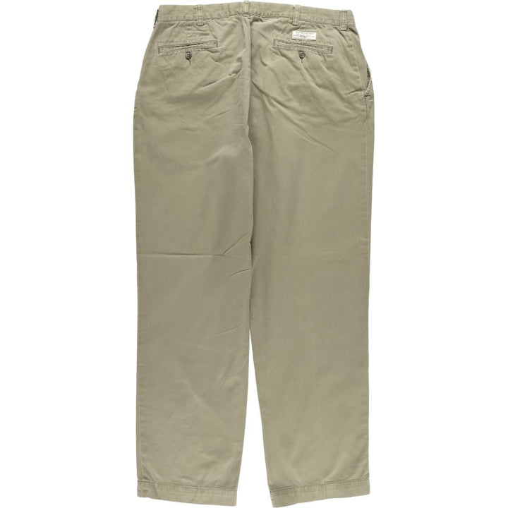 Ralph Lauren POLO by Ralph Lauren PROSPECT PANT Chino pants for men, equivalent to w36 cotton Khaki type beige Vintage Second Hand