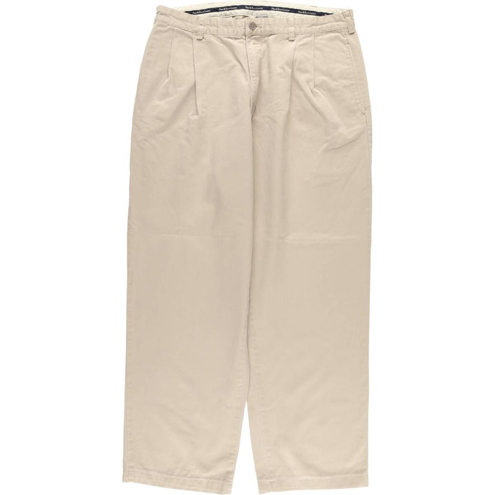 Ralph Lauren Polo Ralph Lauren Two-pleat Chino Pants for Men, W35 cotton Beige type Vintage Second Hand