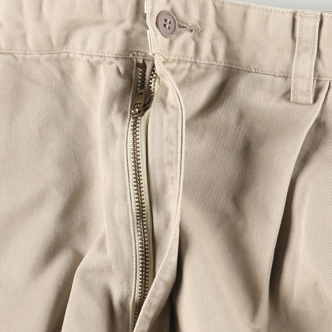 Ralph Lauren Polo Ralph Lauren Two-pleat Chino Pants for Men, W35 cotton Beige type Vintage Second Hand