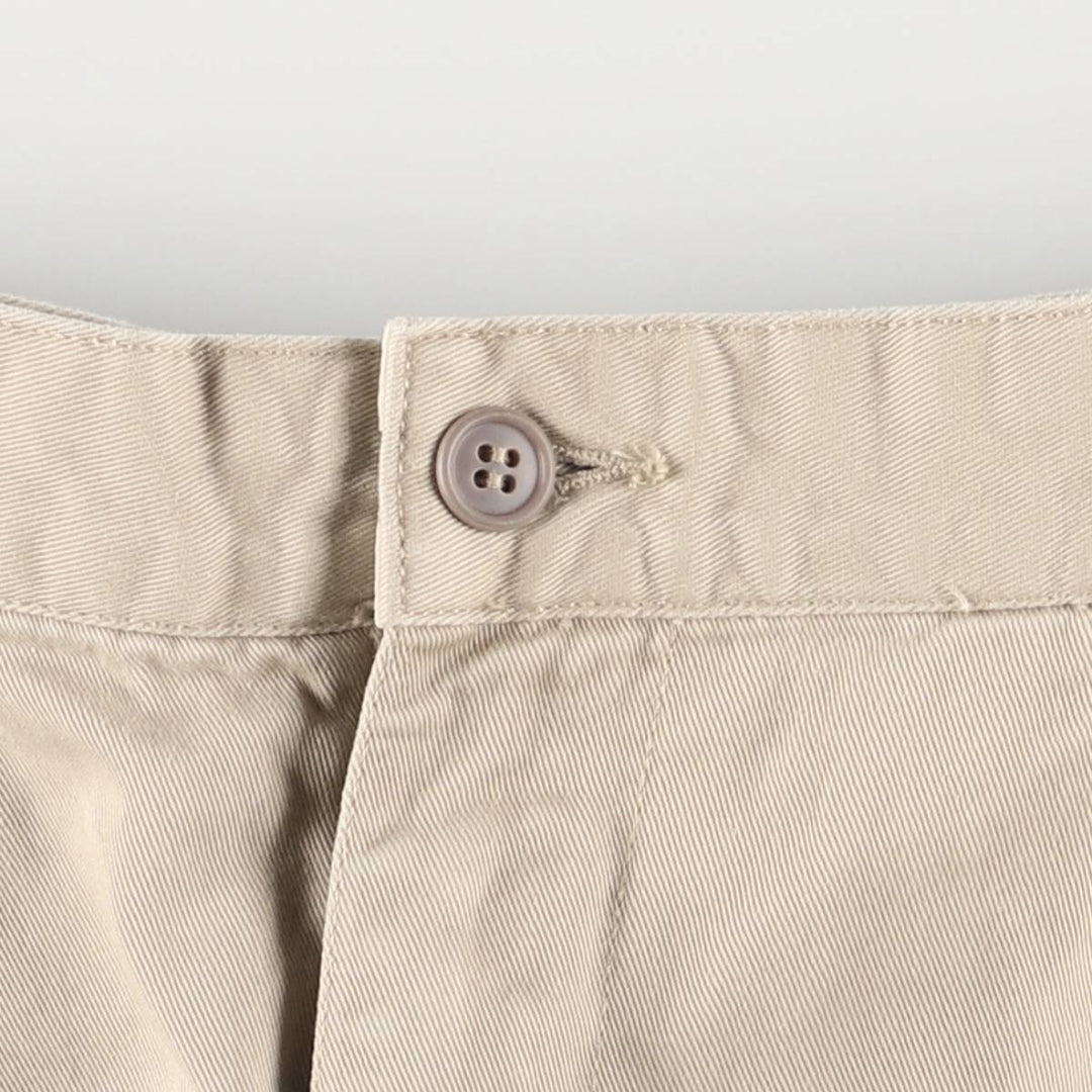 Ralph Lauren Polo Ralph Lauren Two-pleat Chino Pants for Men, W35 cotton Beige type Vintage Second Hand