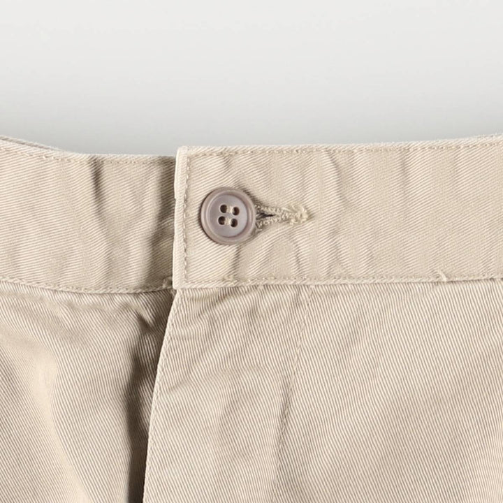 Ralph Lauren Polo Ralph Lauren Two-pleat Chino Pants for Men, W35 cotton Beige type Vintage Second Hand
