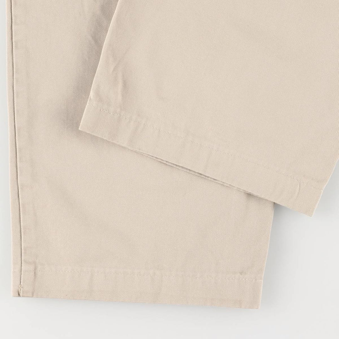 Ralph Lauren Polo Ralph Lauren Two-pleat Chino Pants for Men, W35 cotton Beige type Vintage Second Hand