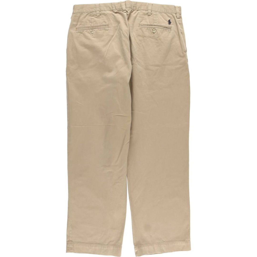 Ralph Lauren POLO by Ralph Lauren PRESTON PANT Chino pants for men, equivalent to w36 cotton Beige type Vintage Second Hand