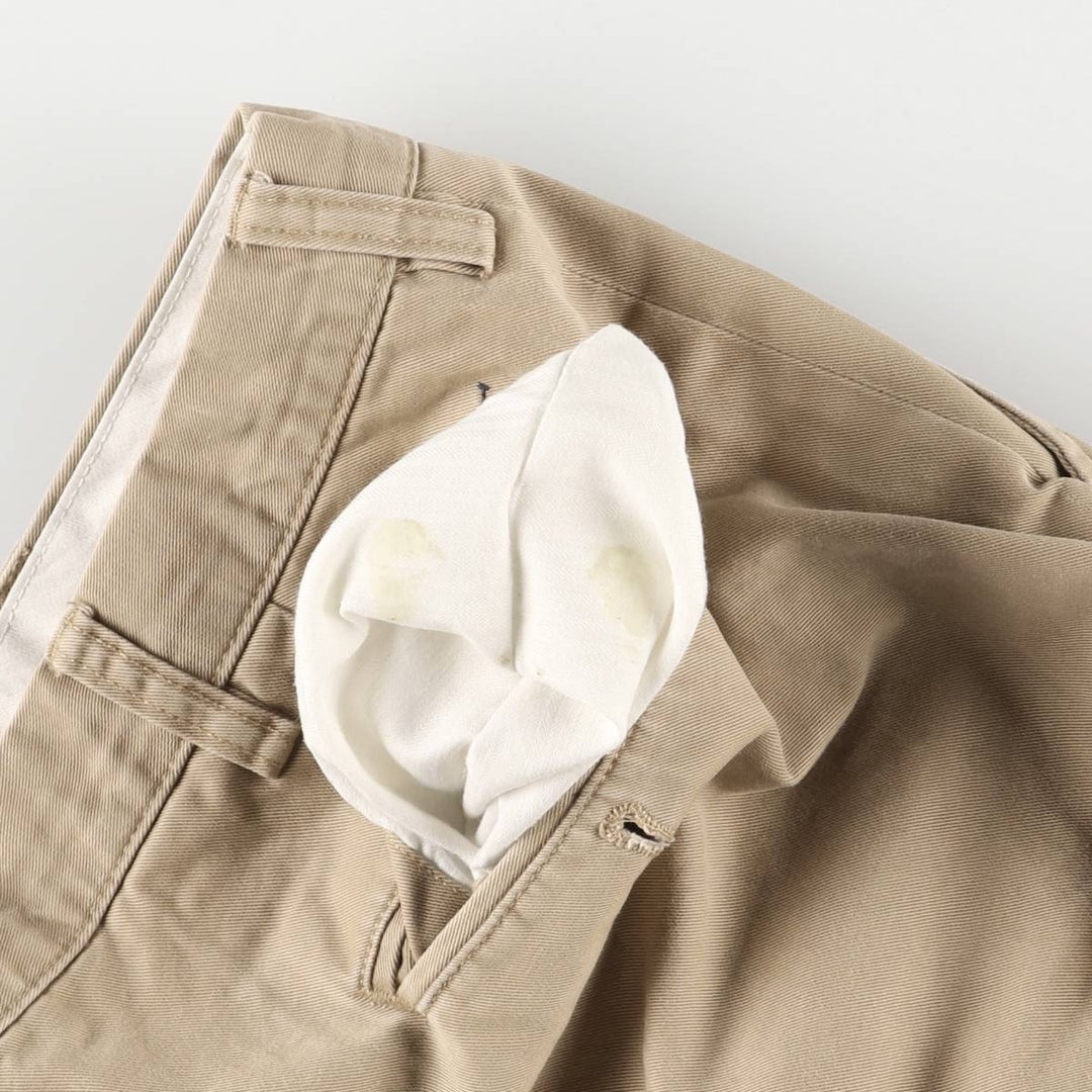 Ralph Lauren POLO by Ralph Lauren PRESTON PANT Chino pants for men, equivalent to w36 cotton Beige type Vintage Second Hand