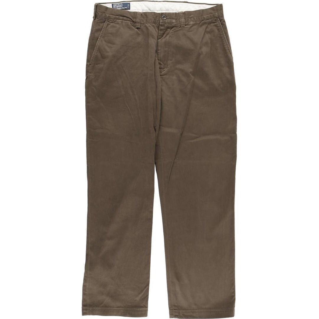 Ralph Lauren POLO by Ralph Lauren Chino Pants Men's W34 equivalent cotton brown type Vintage Second Hand
