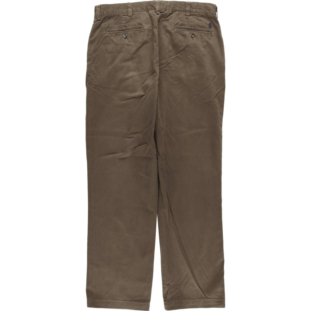 Ralph Lauren POLO by Ralph Lauren Chino Pants Men's W34 equivalent cotton brown type Vintage Second Hand
