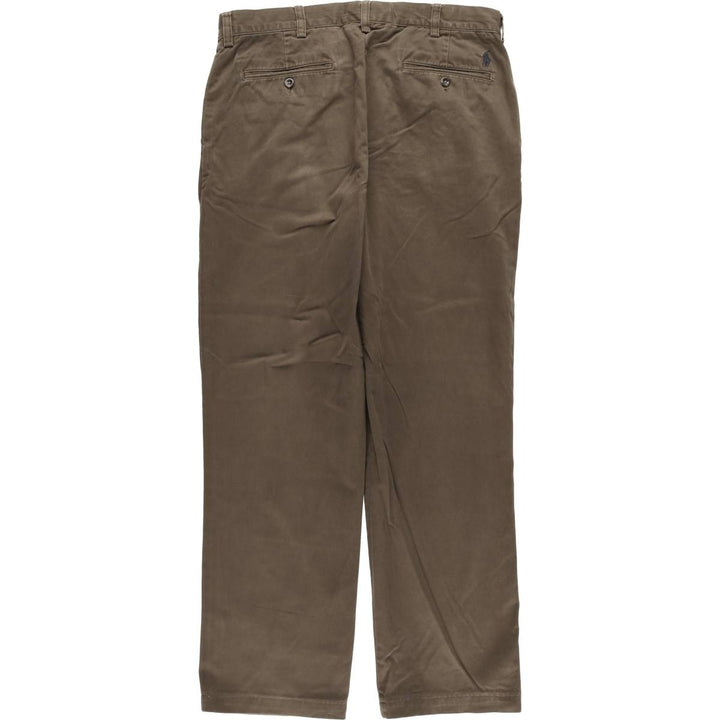 Ralph Lauren POLO by Ralph Lauren Chino Pants Men's W34 equivalent cotton brown type Vintage Second Hand