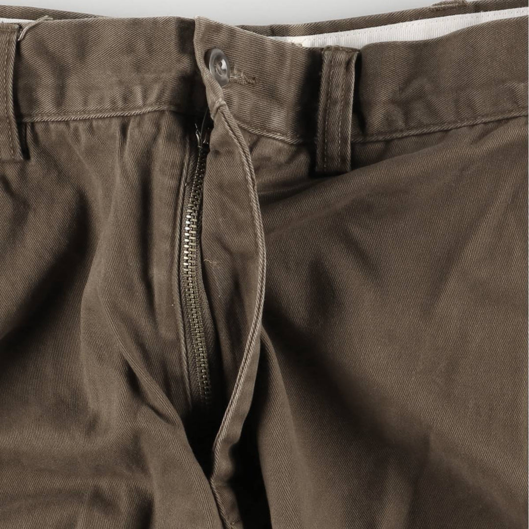 Ralph Lauren POLO by Ralph Lauren Chino Pants Men's W34 equivalent cotton brown type Vintage Second Hand