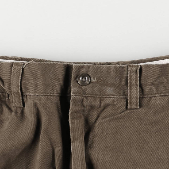 Ralph Lauren POLO by Ralph Lauren Chino Pants Men's W34 equivalent cotton brown type Vintage Second Hand