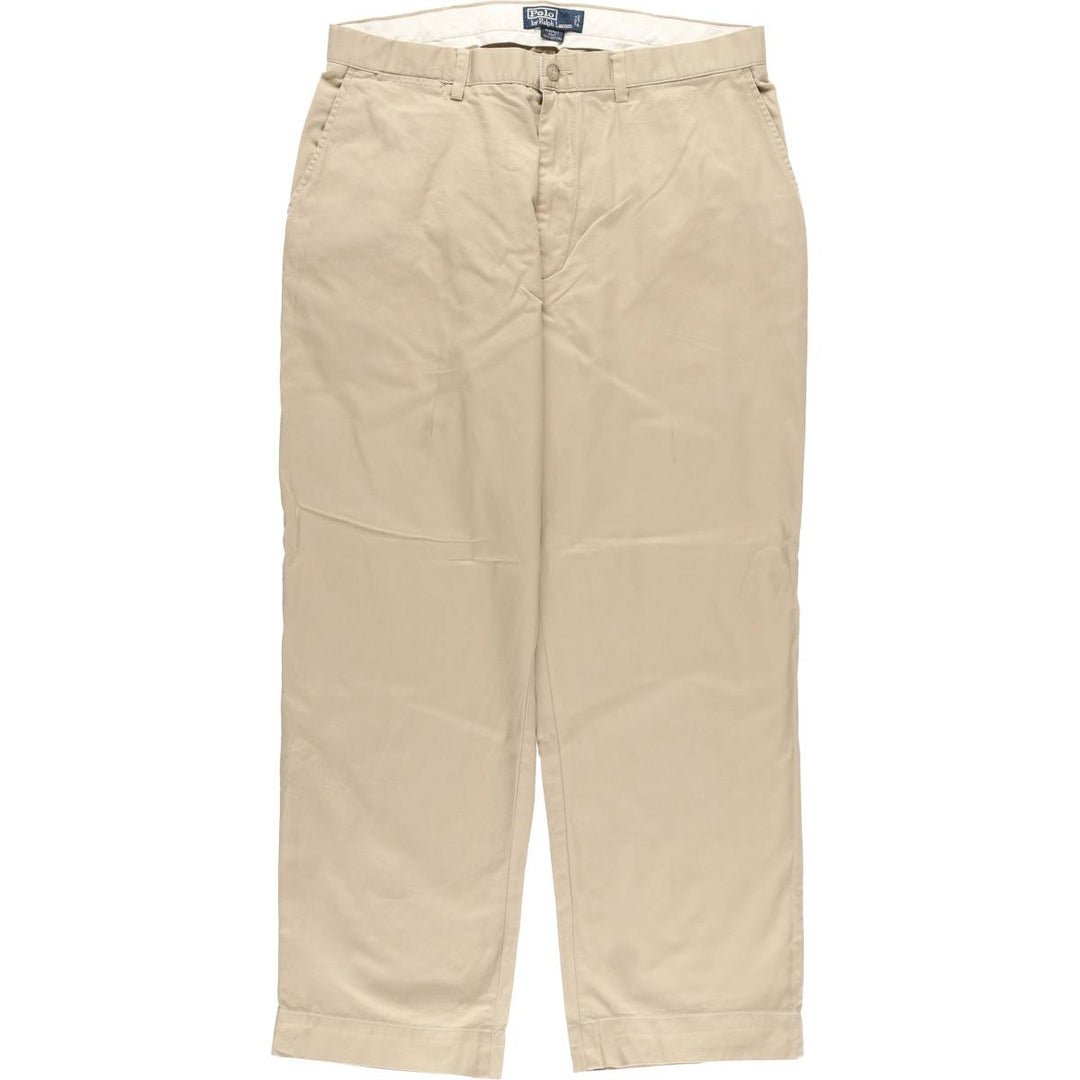 Ralph Lauren POLO by Ralph Lauren PROSPECT PANT Chino pants for men, equivalent to w35 cotton Beige type Vintage Second Hand