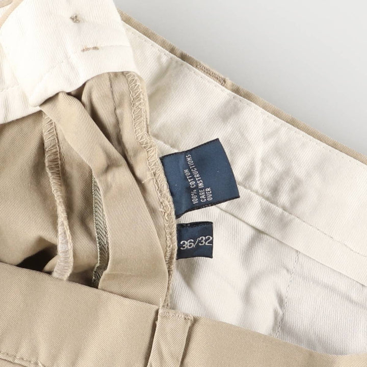 Ralph Lauren POLO by Ralph Lauren PROSPECT PANT Chino pants for men, equivalent to w35 cotton Beige type Vintage Second Hand