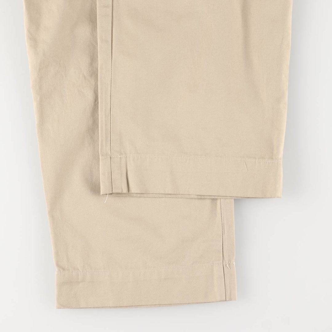 Ralph Lauren POLO by Ralph Lauren PROSPECT PANT Chino pants for men, equivalent to w35 cotton Beige type Vintage Second Hand