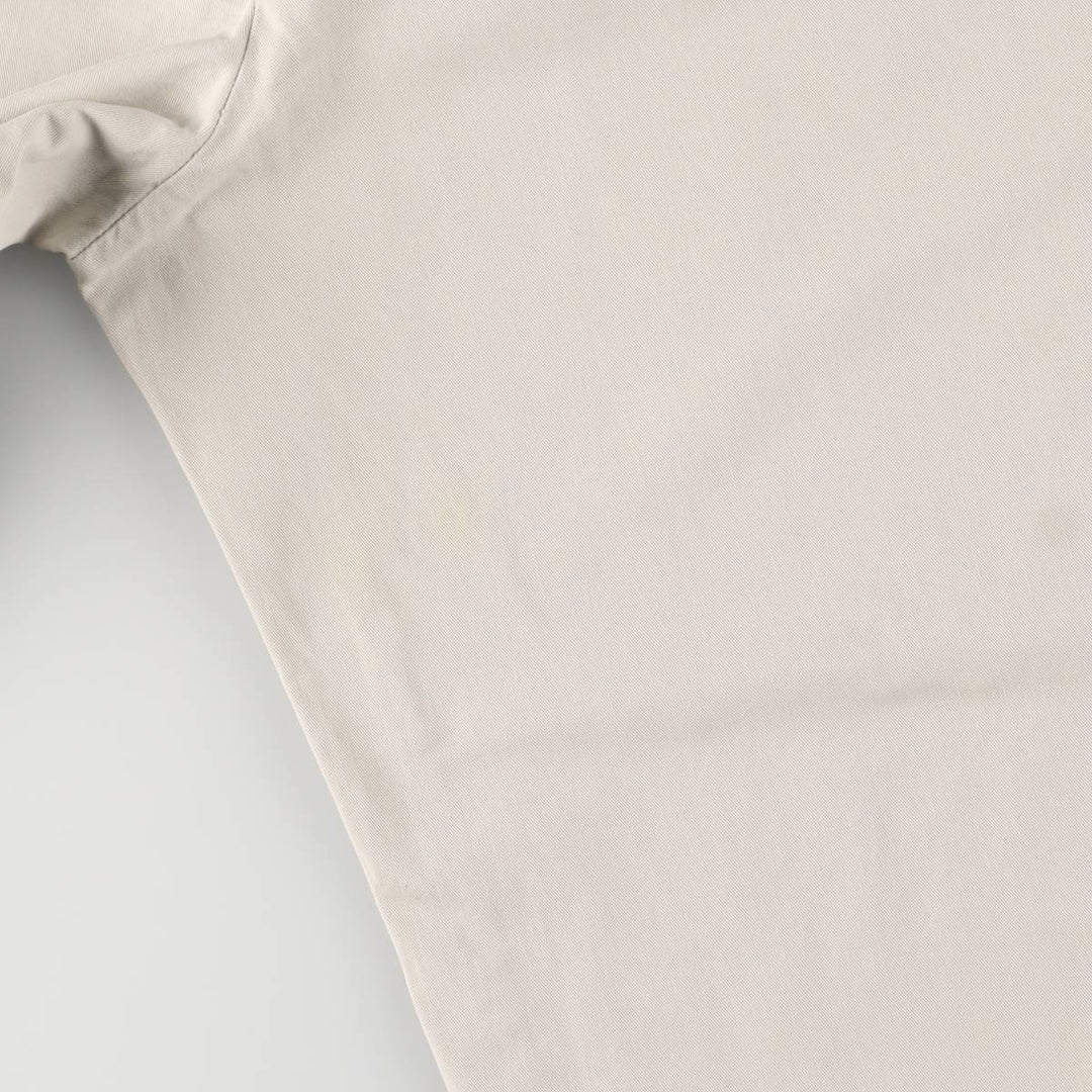 Ralph Lauren Polo Ralph Lauren Two-pleat Chino Pants, Made in USA, Men's, Size W34 cotton Beige type Vintage Second Hand