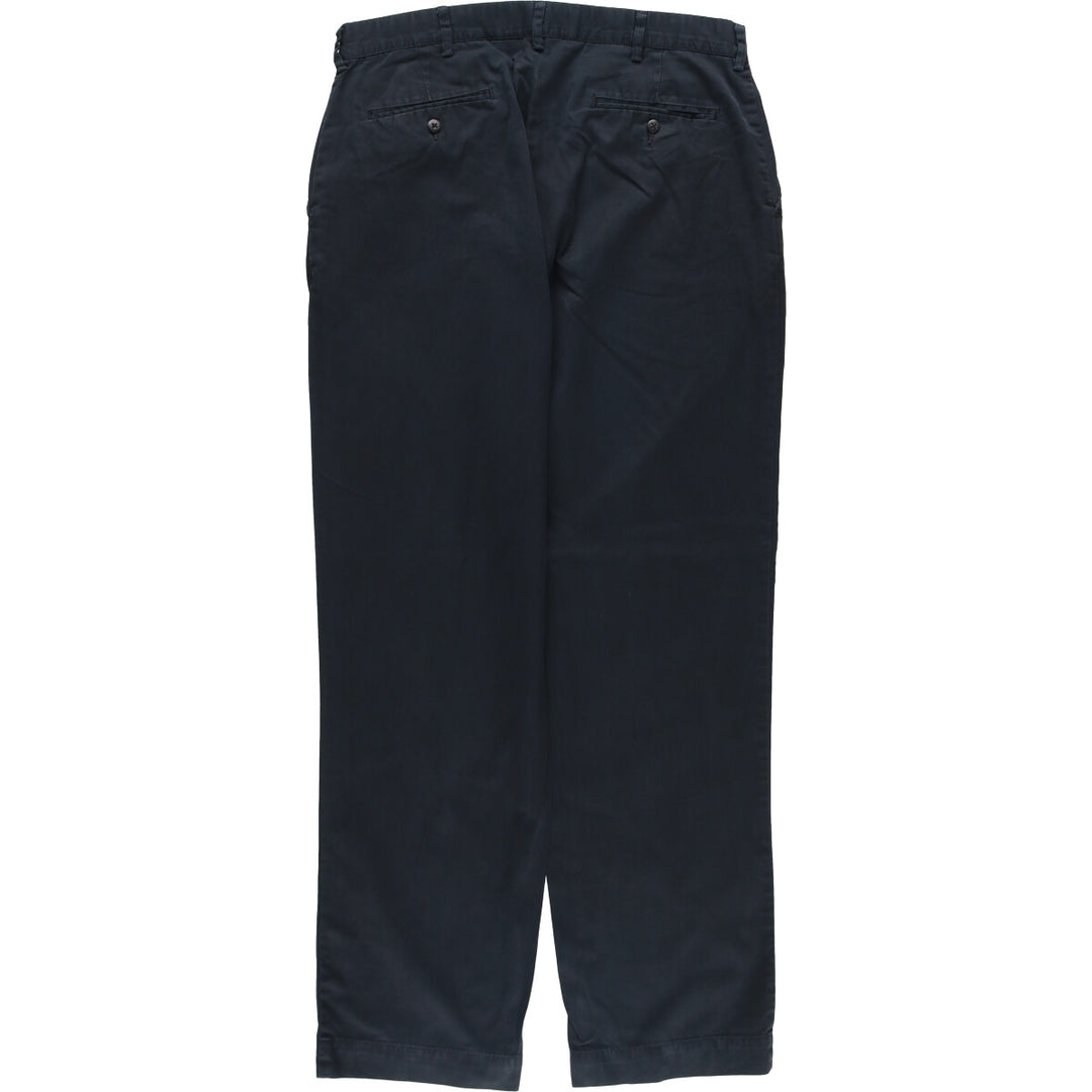 Ralph Lauren POLO by Ralph Lauren Chino Pants Men's W34 equivalent cotton black type Vintage Second Hand
