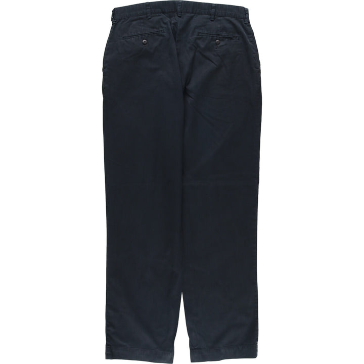 Ralph Lauren POLO by Ralph Lauren Chino Pants Men's W34 equivalent cotton black type Vintage Second Hand