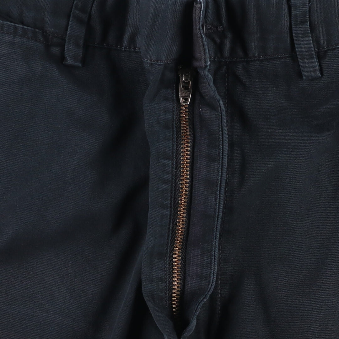 Ralph Lauren POLO by Ralph Lauren Chino Pants Men's W34 equivalent cotton black type Vintage Second Hand