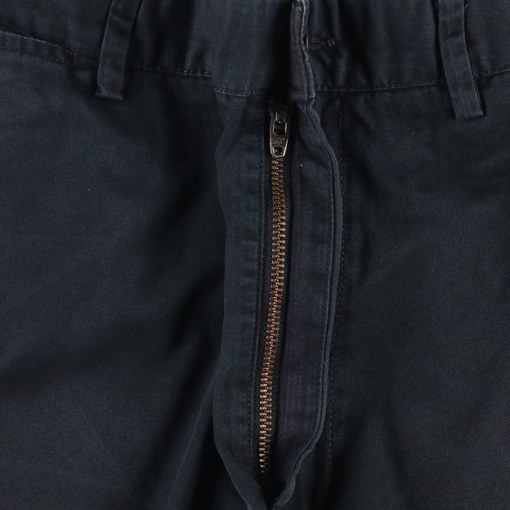 Ralph Lauren POLO by Ralph Lauren Chino Pants Men's W34 equivalent cotton black type Vintage Second Hand
