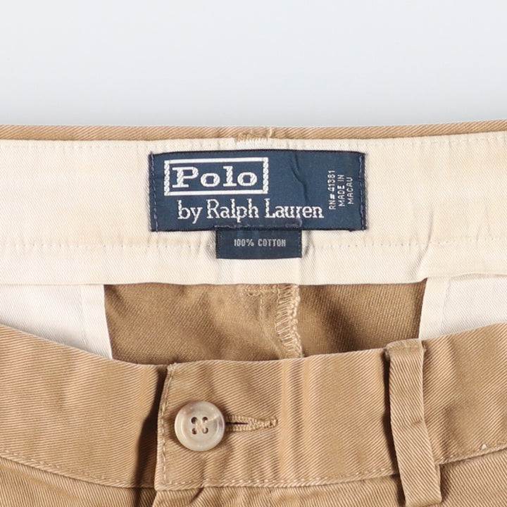 Ralph Lauren POLO by Ralph Lauren Chino Pants Men's W36 cotton Beige type Vintage Second Hand