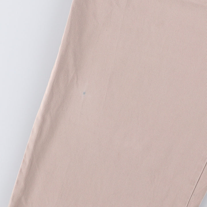 Ralph Lauren POLO by Ralph Lauren ANDREW PANT Two-pleat chino pants for men, equivalent to W34 cotton Beige type Vintage Second Hand