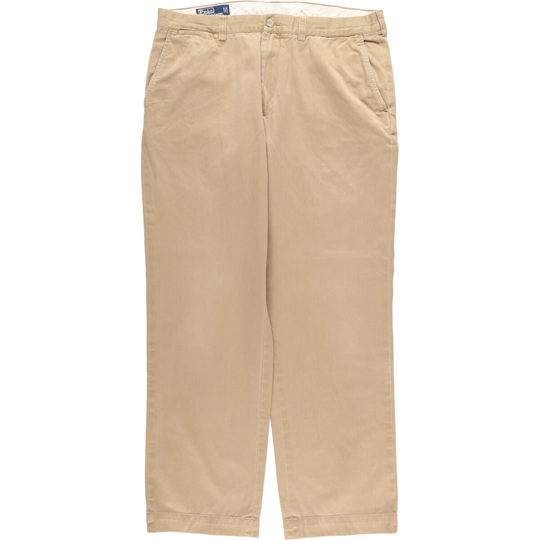 Ralph Lauren POLO by Ralph Lauren PRESTON PANT Chino pants for men, equivalent to w36 cotton Beige type Vintage Second Hand