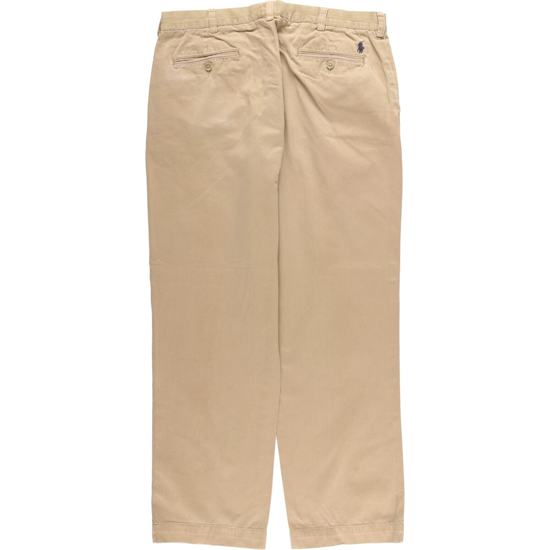 Ralph Lauren POLO by Ralph Lauren PRESTON PANT Chino pants for men, equivalent to w36 cotton Beige type Vintage Second Hand