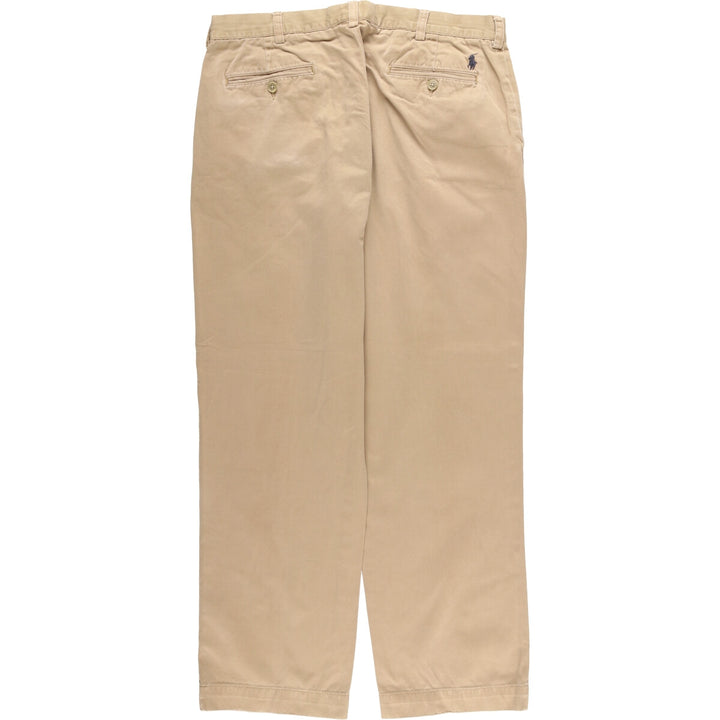 Ralph Lauren POLO by Ralph Lauren PRESTON PANT Chino pants for men, equivalent to w36 cotton Beige type Vintage Second Hand
