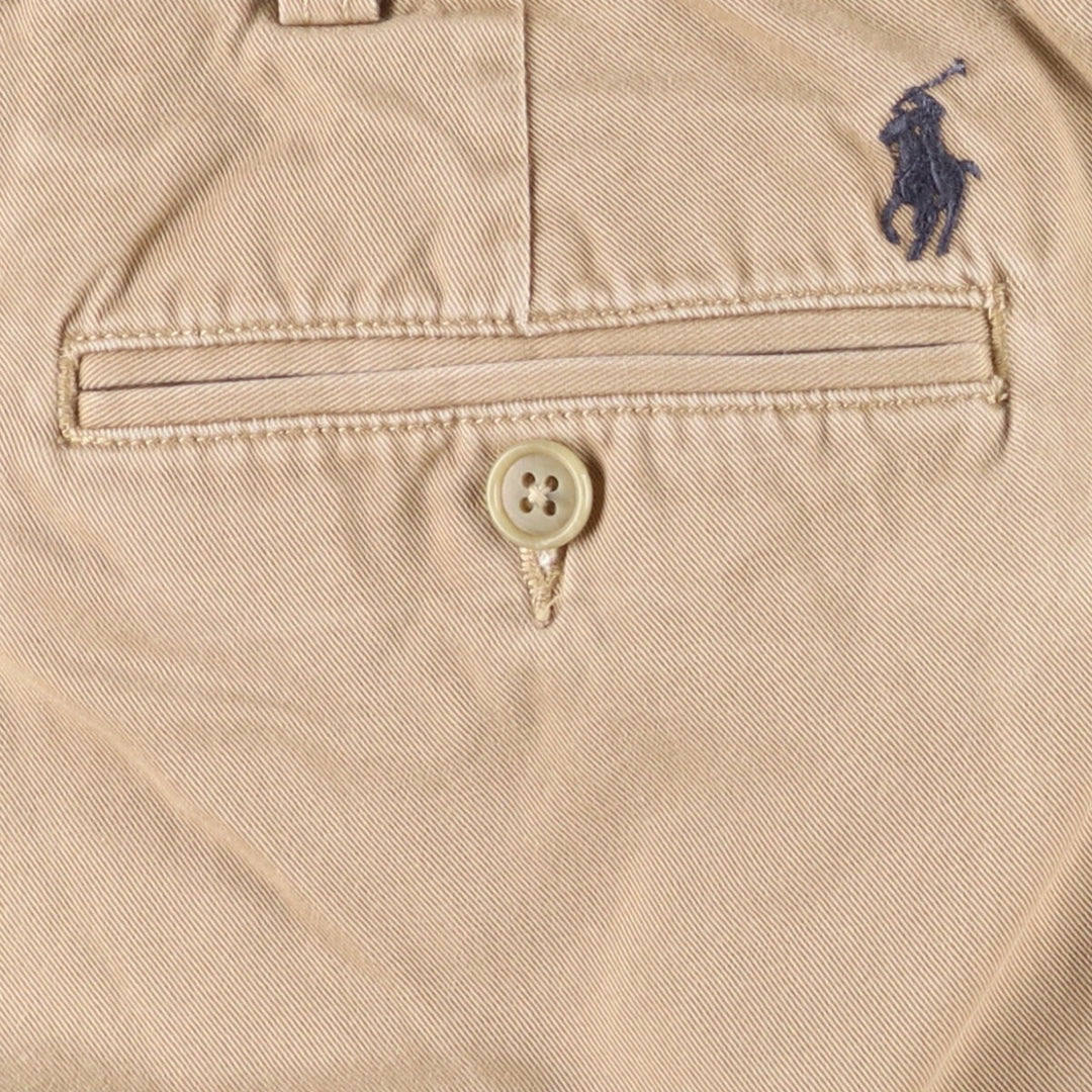 Ralph Lauren POLO by Ralph Lauren PRESTON PANT Chino pants for men, equivalent to w36 cotton Beige type Vintage Second Hand