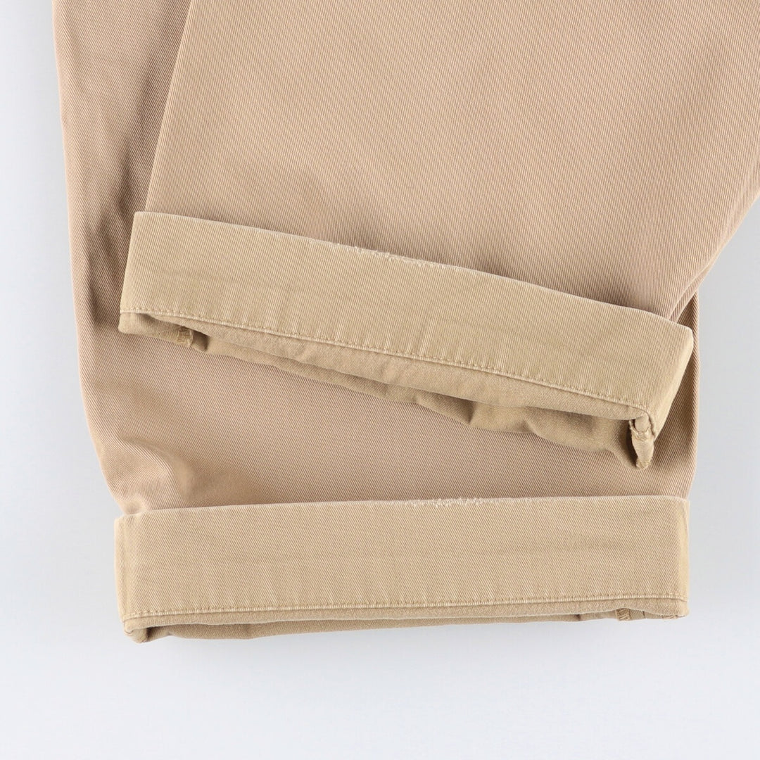 Ralph Lauren POLO by Ralph Lauren PRESTON PANT Chino pants for men, equivalent to w36 cotton Beige type Vintage Second Hand