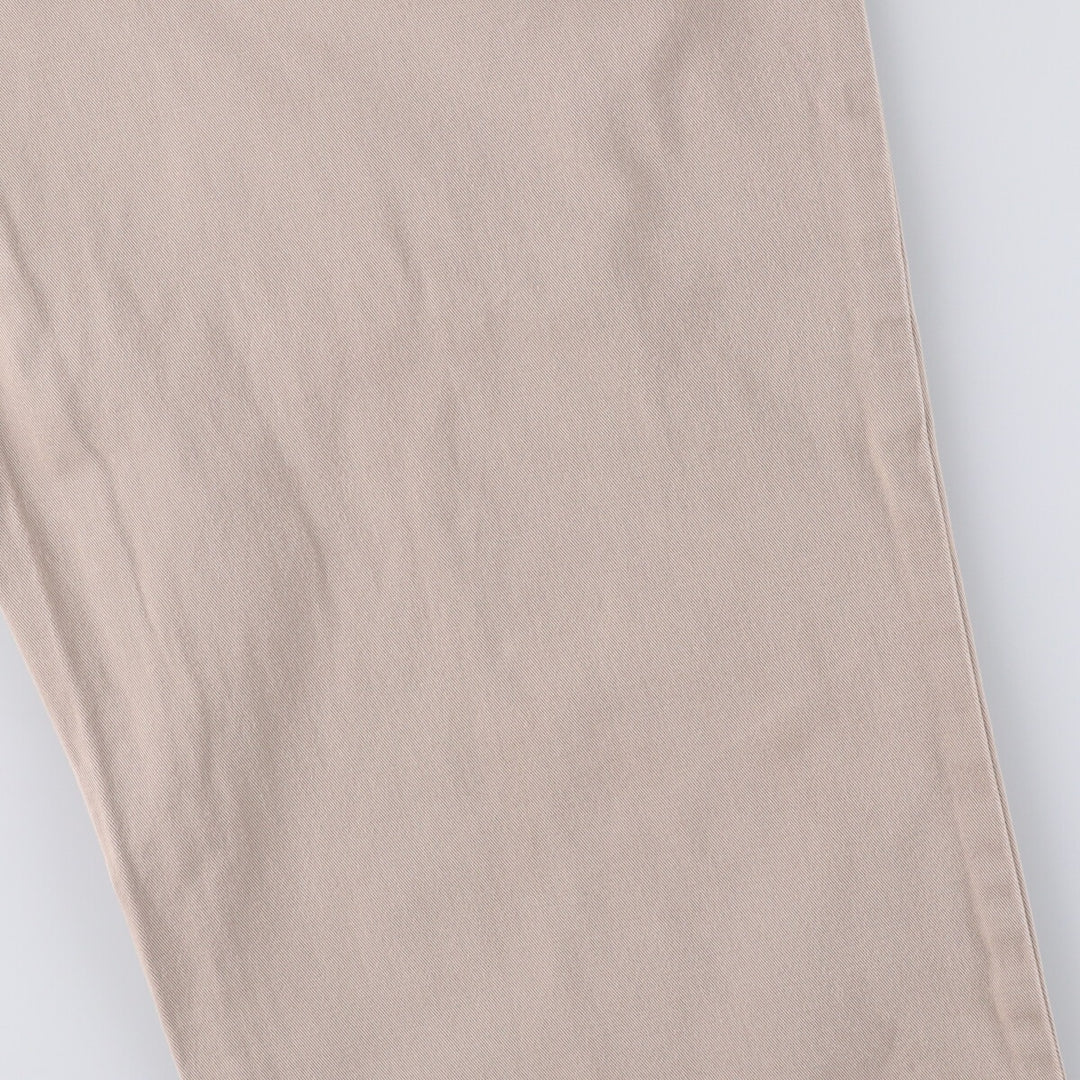 Ralph Lauren POLO by Ralph Lauren Two-pleat Chino Pants for Men, W35 cotton Beige type Vintage Second Hand