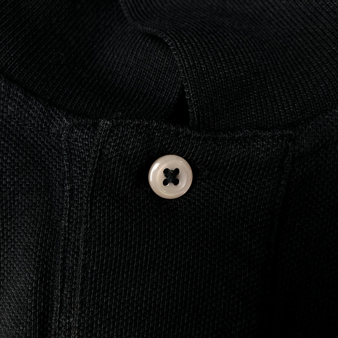 Ralph Lauren POLO by Ralph Lauren short sleeve polo shirt, size S for men cotton black type Vintage Second Hand