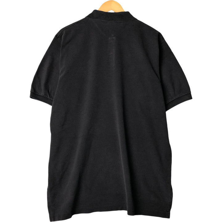 Ralph Lauren POLO by Ralph Lauren short sleeve polo shirt, men's XL size cotton black type Vintage Second Hand