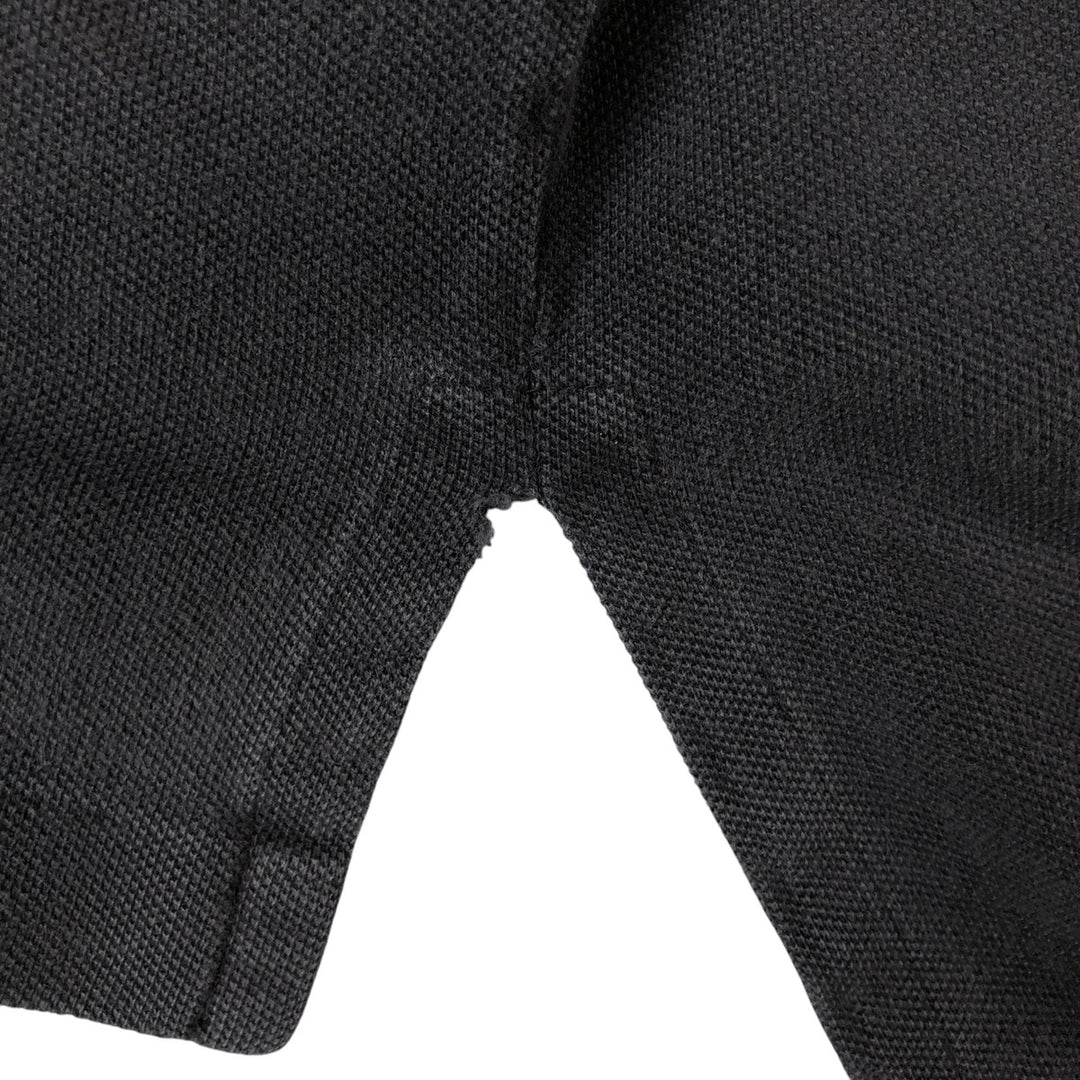 Ralph Lauren POLO by Ralph Lauren short sleeve polo shirt, men's XL size cotton black type Vintage Second Hand