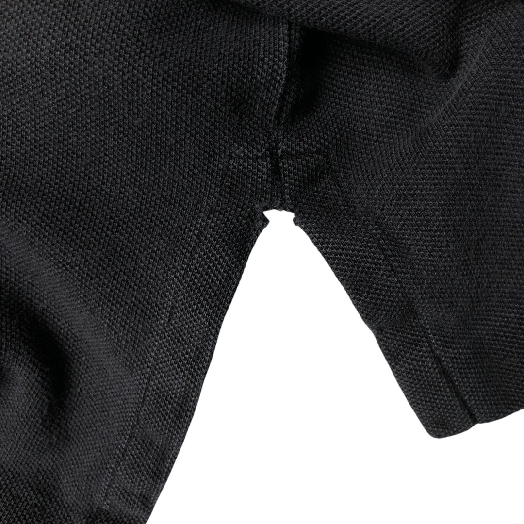 Ralph Lauren POLO by Ralph Lauren short sleeve polo shirt, men's XL size cotton black type Vintage Second Hand