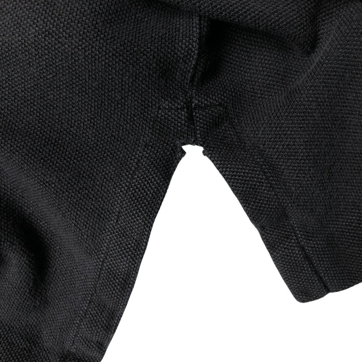 Ralph Lauren POLO by Ralph Lauren short sleeve polo shirt, men's XL size cotton black type Vintage Second Hand