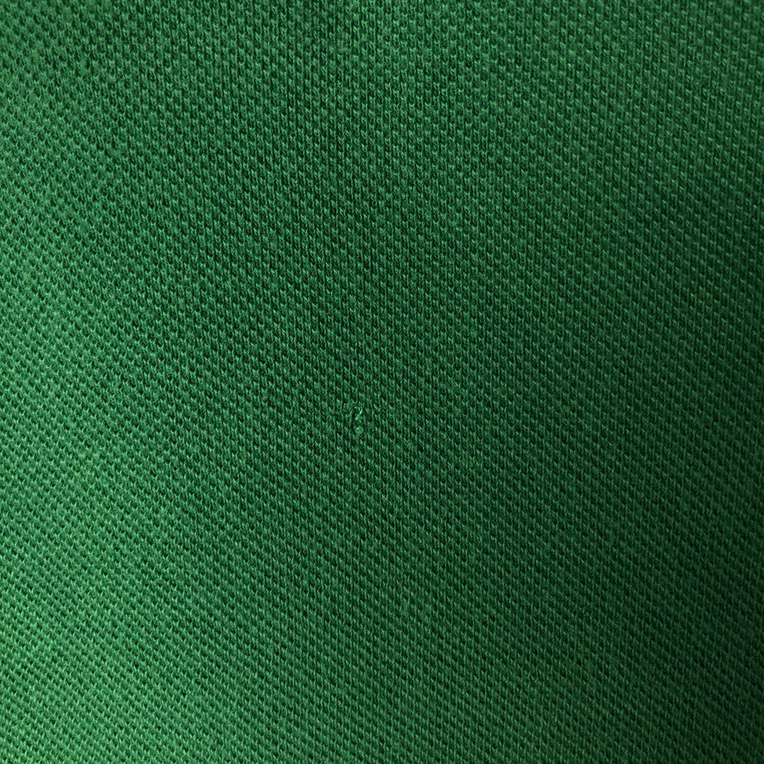 Ralph Lauren POLO by Ralph Lauren CUSTOM FIT short sleeve polo shirt, men's M size cotton green type Vintage Second Hand