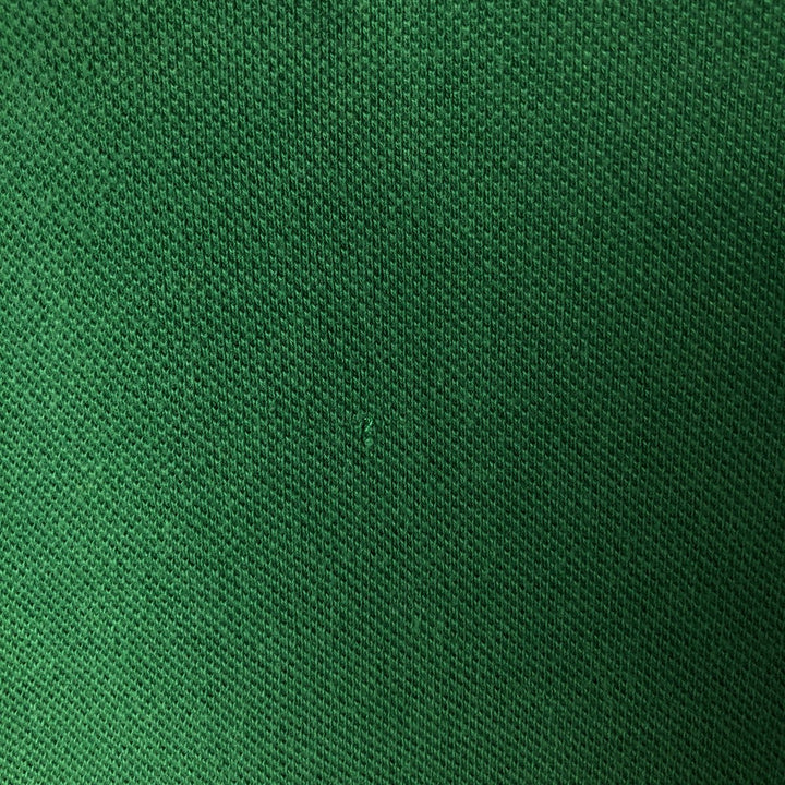 Ralph Lauren POLO by Ralph Lauren CUSTOM FIT short sleeve polo shirt, men's M size cotton green type Vintage Second Hand